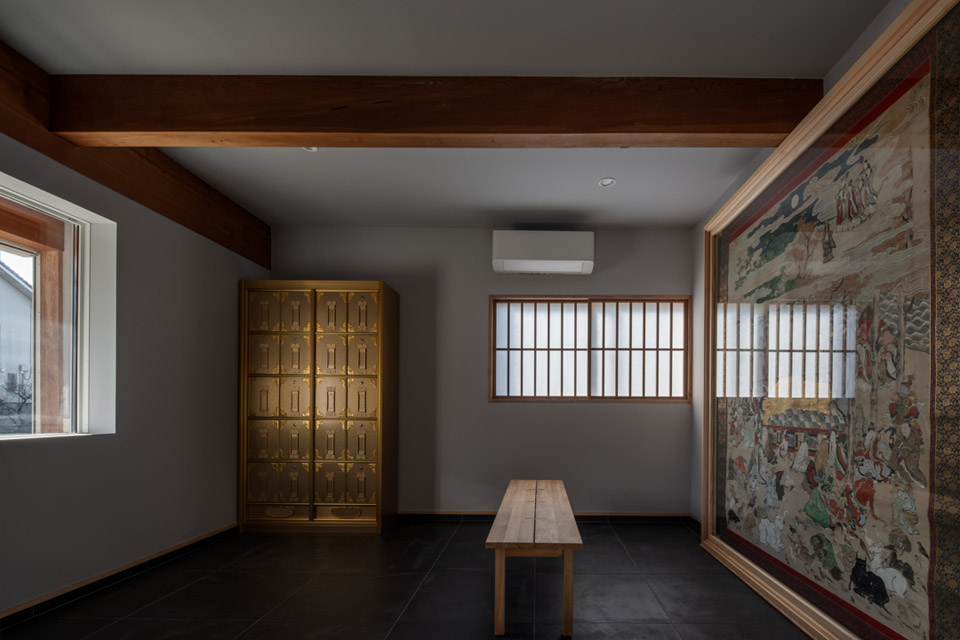 真福寺納骨堂　涅槃殿＋SHA CAFE　内観